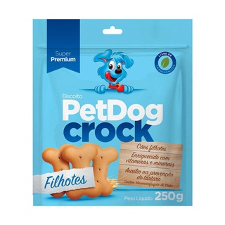 Biscoito Crock Filhotes Pet Dog