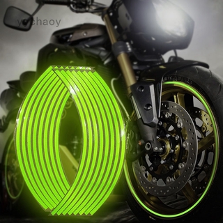 Aro Da Roda De Aço Da Motocicleta Adesivo Refletivo Etiqueta Do Carro Roda Modificada Decalque Roda Adesivo Decoração (1)