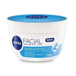 Creme Facial Nivea Nutritivo - Sensação Não Oleosa 100g