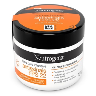 Creme Facial Neutrogena Face Care Intensive Antissinais FPS22 com 100g (2)