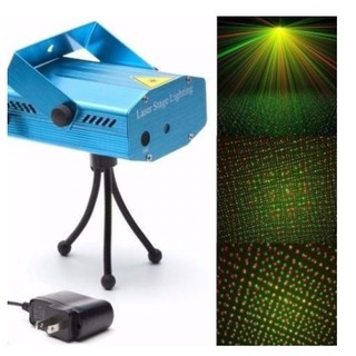 Mini Laser Projetor Holográfico Efeito Desenho Decoração Pisca Com Efeitos Especiais