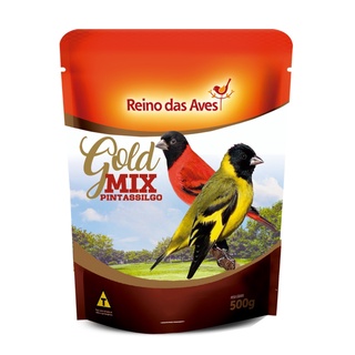 Pintassilgo Gold Mix 500g - Reino Das Aves