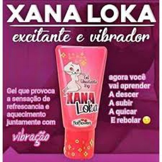 Xana Loka Gel Excitante Feminino Hot Flowers 15G Produto Erotico