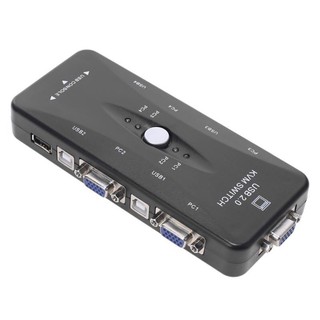 Switch Vga Chaveador 4x1 Kvm Usb Para Mouse Teclado Etc T94 (8)