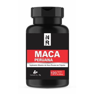 Maca Peruana Pura - Legítima 500mg 120 Caps 500mg Original
