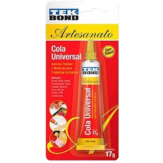 Cola Universal Tek Bond 17 gramas para Artesanato em geral (1)