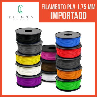 Filamento PLA Importado Premium para Impressão 3D - Slim 3D