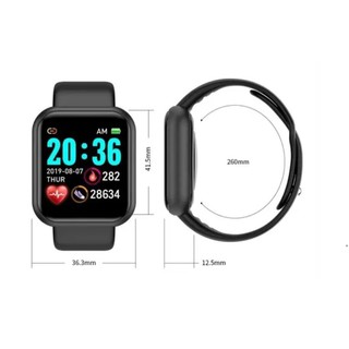 Relógio Inteligente Smart D20 Digital Led Esportivo Whatsapp (9)