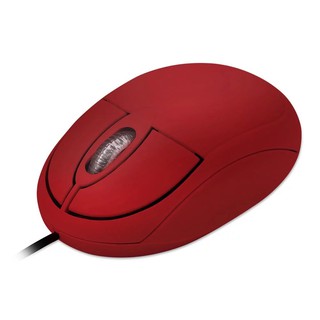 Mouse Com Fio Usb Multilaser Vermelho Notebook Computador Pc 1200dpi Caixa Lacre Original