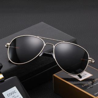 Óculos de Sol Polarizado Masculino/Óculos Aviador Clássico/Óculos Escuros Fashion/da Moda