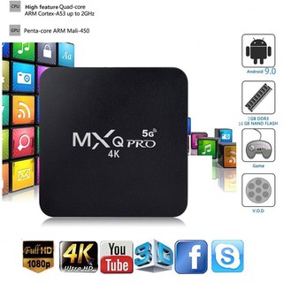 Tv Box 4k 5g Mxq Pro Android Smart 4k 4gb/ 64gb Wifi Android 10.1 (1)