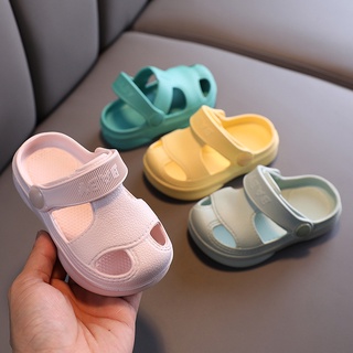 Moda Verão Sandália Infantil Masculina Com Sola Flexível Antiderrapante-Sapato Meninos Bebê (6)