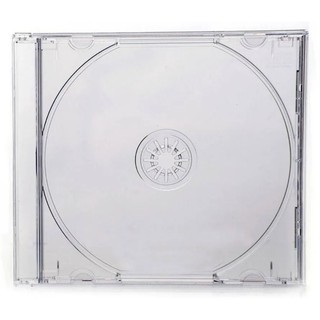 Capa de acrílico para CD ( padrão e simpes,para 1 CD) cristal Nova !! PAC com 5 unidades