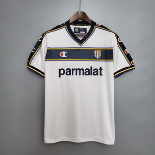 hh1M ✨ Camisa Retrô Liga Material Parma 02/03 Fora Thai 1 : 1
