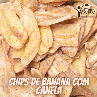 Chips de Banana (Açúcar e Canela)