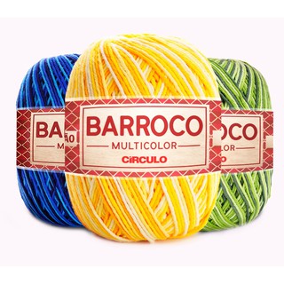 Barbante Barroco Multicolor Nº6 200g Círculo