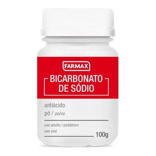 Bicarbonato De Sódio Farmax Pote 100g FARMAX