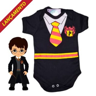 Roupa de Bebê Body Temático Harry Potter Mesversário (1)