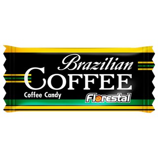Kit 3 Pct. Bala Café Brazilian Coffee 110g Florestal Atacado (2)