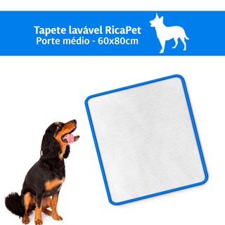 Kit 3 Tapetes Higiênicos Lavável Para Cães Cachorro Xixi - M 80x60
