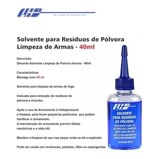 Kit Limpeza De Arms Curtas Calib .38/380/9mm - Combo Lh (5)