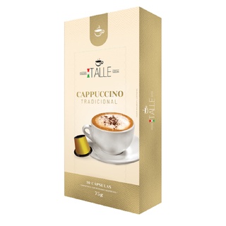 Capsulas Nespresso Cappuccino Café Italle Compatíveis Kit 10