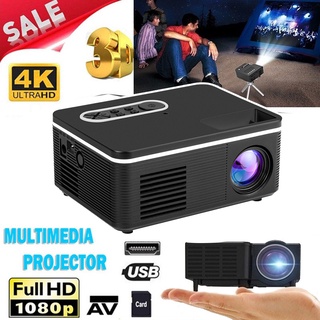 S361 Mini Projetor De Led Portátil 400-600 Lumens Escola Home Theater Media Player projetor de cinema
