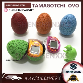 Brinquedo de Apertar Com Led Em Forma de Dinossauro tamagotchi Egg Ovo Bichinho Virtual Para Bebês brinquedos