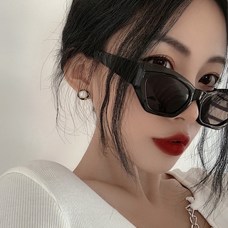 Cat eye Sunglasses Women 2021 Retro Brand Designer eyewear Irregular