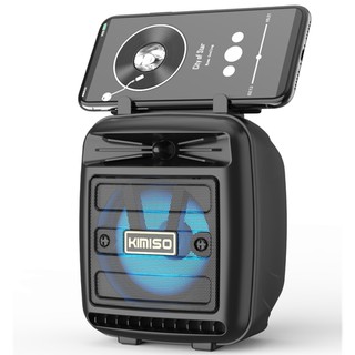 Mini Caixa De Som Portátil Wireless Bluetooth 5W Com LED Kimiso Kms-1181