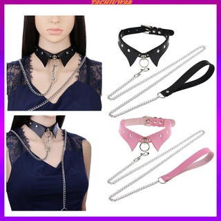 Fashion Punk Collar Choker Jewelry Accessories Gothic Cosplay for Themed Party Bar (2)