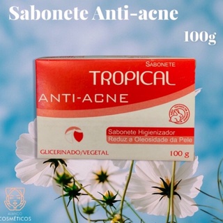 Sabonete Anti acne Glicerinado Vegetal Seca Espinhas