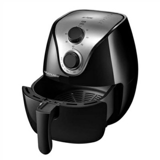 Fritadeira elétrica sem óleo Multilaser Gourmet Air Fryer 4 L preta