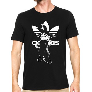 Camiseta Camisa Anime Dragon Ball Super Personagem Goku Adidas