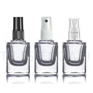 10 Frascos de vidro 10ml válvula spray para amostra de perfumes