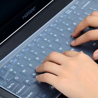 10.0 inch 14.0 inch 15.6 inch Notebook Dustproof Keyboard Cover / Universal Silicone Laptop Keyboard Protector Film
