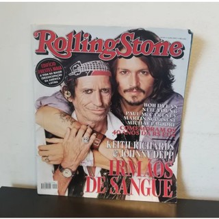 Revista Rolling Stone Keith Richards E Johnny Depp Jun 2007