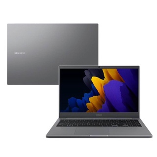 Notebook Samsung NP550XDA-KO1BR, Tela de 15.6", Windows 10, 500GB, 4GB RAM, Cinza