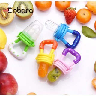 BOBORA Chupeta Bebê Silicone Alimentador De Frutas Bico Mamadeira (1)