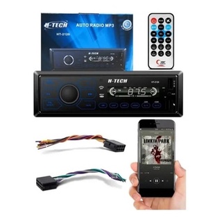 Rádio Mp3 H-tech Ht-2120 Bluetooth Usb Sd Card Display Digit