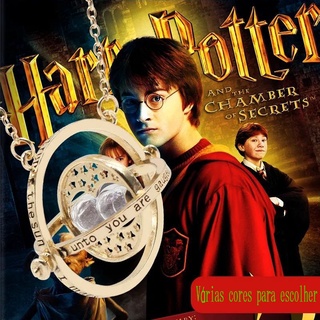 Colar Com Pingente Harry Potter Time Converter Ampulheta Colar Feminino Joias (2)