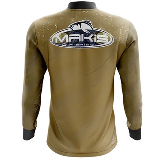 Camisa De Pesca Proteção Solar Uv50 Makis Fishing Jacare Serie Pantanal mk-18 (3)