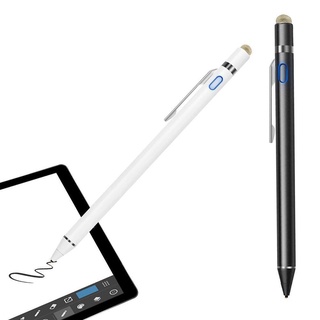 Caneta Stylus 2 Em 1 iPad Android universal Capacitiva Caneta Para Celular iPad touch pen Para Huawei / vivo / oppo