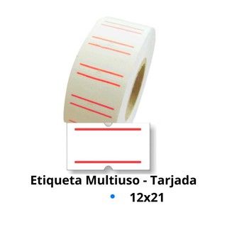 ETIQUETA PARA ETIQUETADORA MX 2212 / MX 5500 Plus / MX 5500 EOS 1 UNIDADE c/1000
