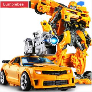 Brinquedo Grande Transformers Optimus Prime Bumblebee Robôs Carro Caminhão De @ @ For @ @ Mado (1)