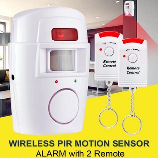 Kit Alarme Residencial Sem Fio Sensor Presença + 2 Controles