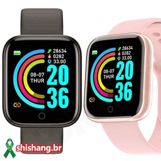 D20/y68 bluetooth smart watch waterproof sport fitness tracker smart bracelet blood pressure monitor de frequência cardíaca faguang.br