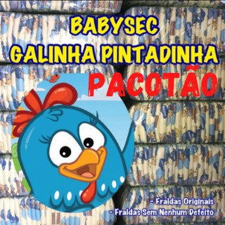 FRALDA INFANTIL BABY SEC PACOTÃO ECONÔMICO COM 100 UNIDADES TAMANHO P M G XG XXG