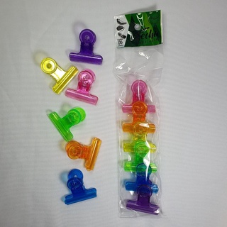 Fecha Embalagens de Plástico Coloridos Kit Com 6 Prendedores de Embalagem de Cozinha
