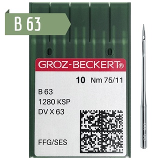 caixa de agulha para maquina de costura cobertura galoneira B63 - Groz Beckert